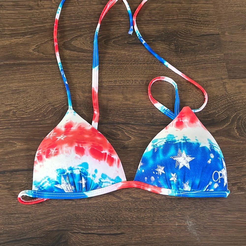 USA bathing suit top